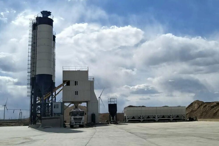 Photovoltaic power supply system of mixing station