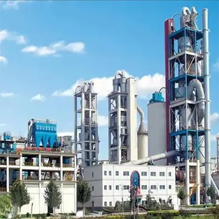 Una nueva línea de producción de clinker de cemento de proceso seco con una salida diaria de 2500 toneladas