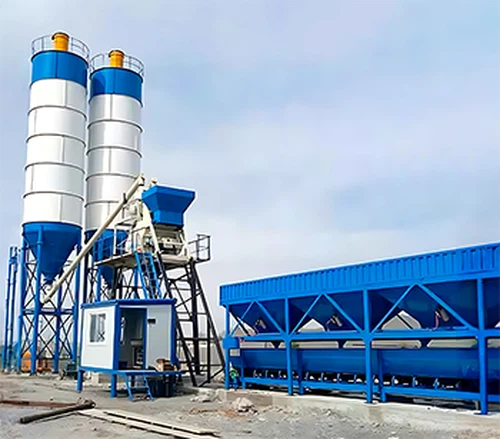 Planta mezcladora de concreto tipo cucharón Jinheng: una solución de elevació...