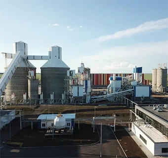 Planta de fabricación de cemento